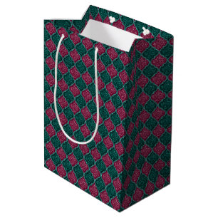 MQF Sequins-PLUM-JADE-GIFT BAG M