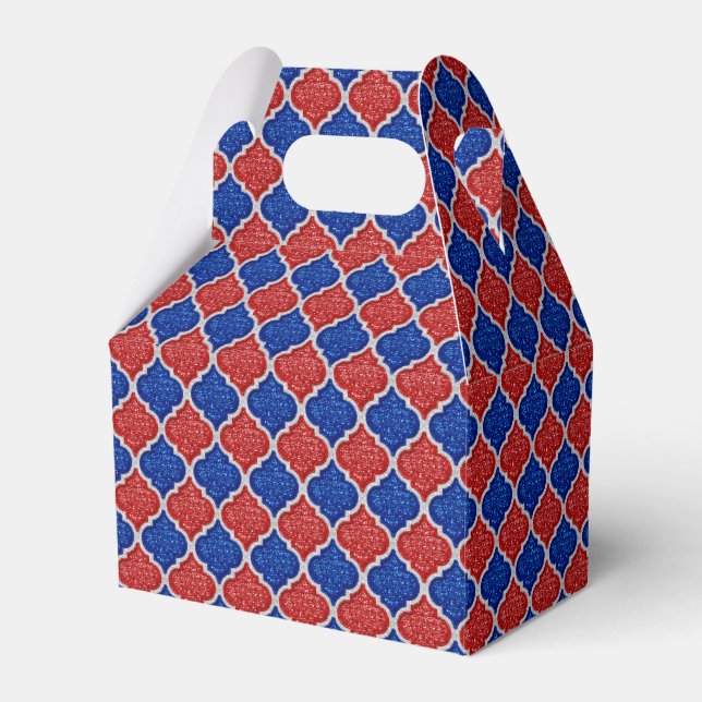 MQF-Sequins-Red-White-Blue-1-Gable Favour Box (Front Side)