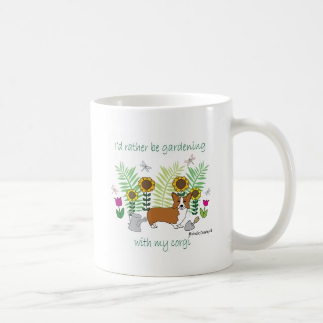 mr31GardeningCorgiTan.jpg Coffee Mug (Right)