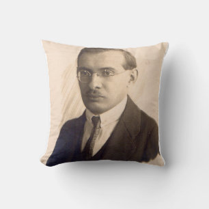 Mr. 1920s Scientist Cushion
