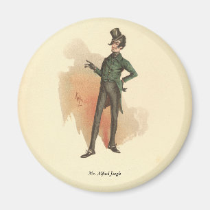 Mr. Alfred Jingle from The Pickwick Papers Magnet