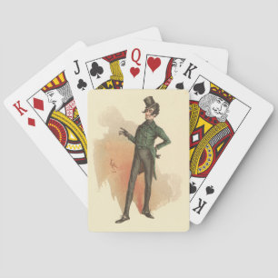 Mr. Alfred Jingle from The Pickwick Papers Playing Cards