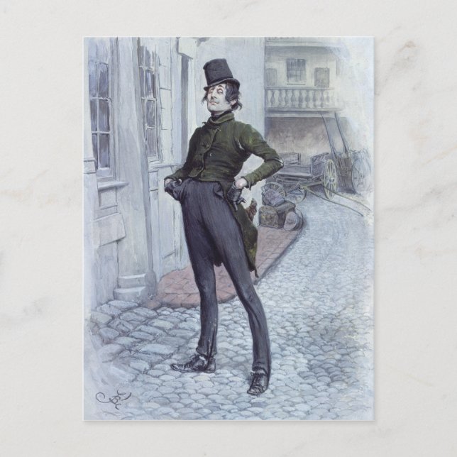 Mr. Alfred Jingle Postcard (Front)