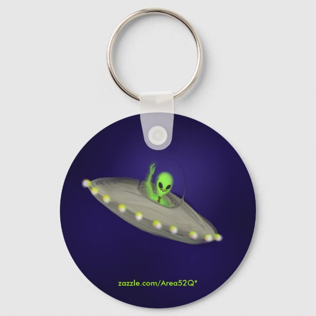 Mr. Alien keychain (Front)