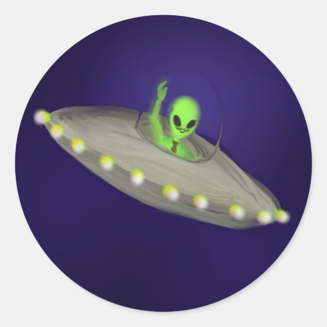 Mr. Alien stickers (Front)
