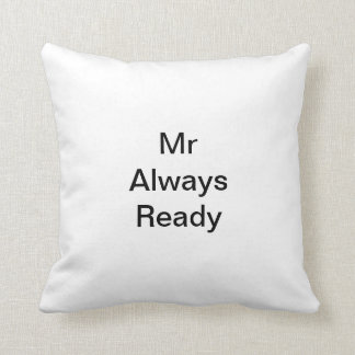 Mr Always Ready American MoJo Pillows