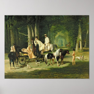 Mr. and Mrs. A Mosselman and their Two Poster