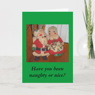 Mr. and Mrs. Claus Christmas Card