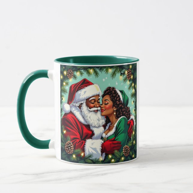 Mr and Mrs Clause Sweet Christmas  Mug (Left)