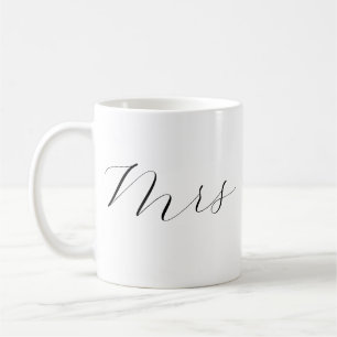 Mr and Mrs Coffee Mug Set - Newlywed Wedding Gift