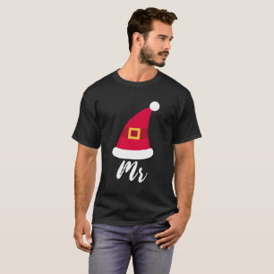 Mr and Mrs couple christmas T-Shirt