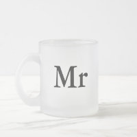 Mr and Mrs | elegant modern matching couple