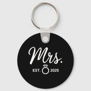 Mr. And Mrs. Engagement Tees Just Married Wedding  Key Ring