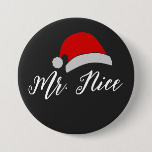 mr and mrs gifts personalised mr & mrs Christmas 7.5 Cm Round Badge
