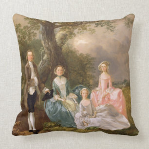 Mr and Mrs John Gravenor and their Daughters, Eliz Cushion