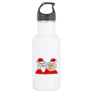 Mr and Mrs Santa Claus 532 Ml Water Bottle