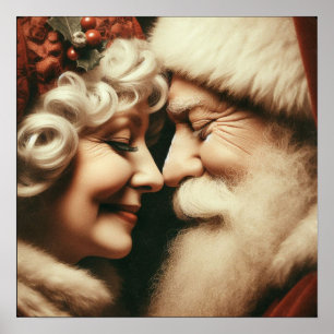Mr and Mrs Santa Claus Poster