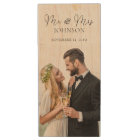 Mr and Mrs Script Calligraphy Wedding Photos