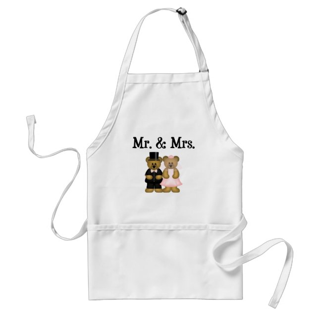 Mr and Mrs Standard Apron (Front)