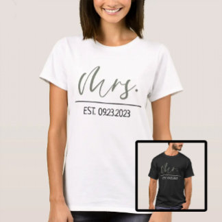 Mr and Mrs Tshirts 3
