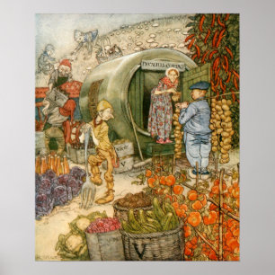 Mr and Mrs Vinegar at Home Poster