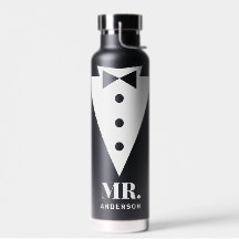Mr and Mrs Wedding Classic Black