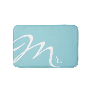 Mr Aquamarine Bath Mat
