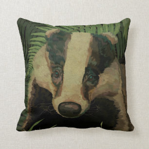 Mr. Badger Cushion