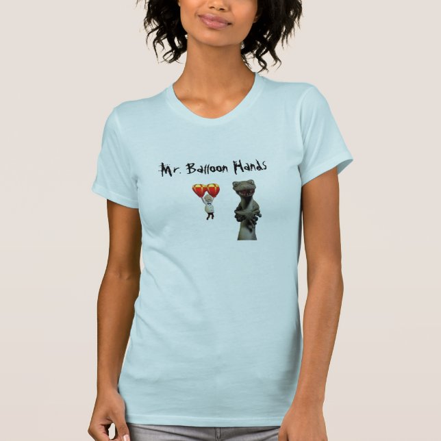 Mr. Balloon Hands T-Shirt (Front)
