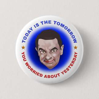 Mr. Bean 6 Cm Round Badge