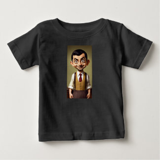 Mr. Bean as a Cute Baby Cartoon T-Shirt