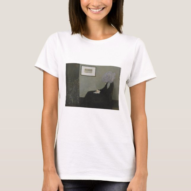 Mr Bean Whistler Mother256 T-Shirt (Front)