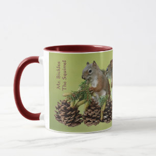 Mr. Bickles The Squirrel, 325 oz, dishwasher safe. Mug