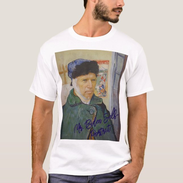 "Mr. Biden Self-Portrait" T-Shirt (Front)