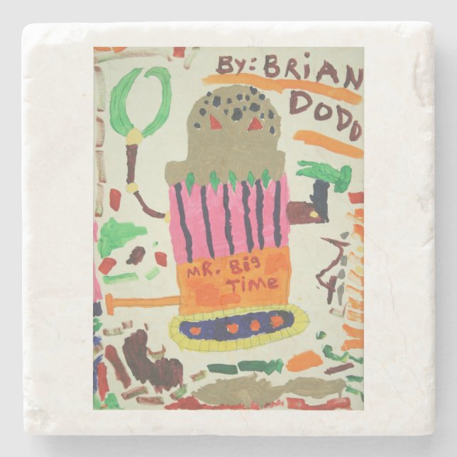 Mr. Big Time Stone Coaster (Front)