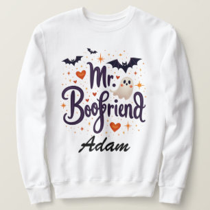 Mr Boofriend Custom Name Halloween Sweatshirt