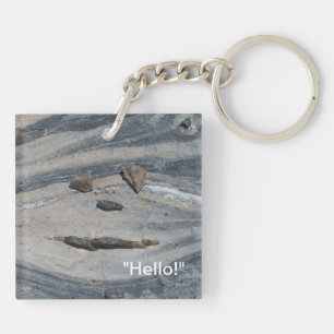 Mr. Boudin Says Hello! Key Ring