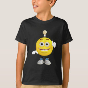 Mr. Brainy the Emoji that Loves to Think T-Shirt