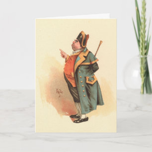 Mr. Bumble by Kyd, Charles Dickens' Oliver Twist Card