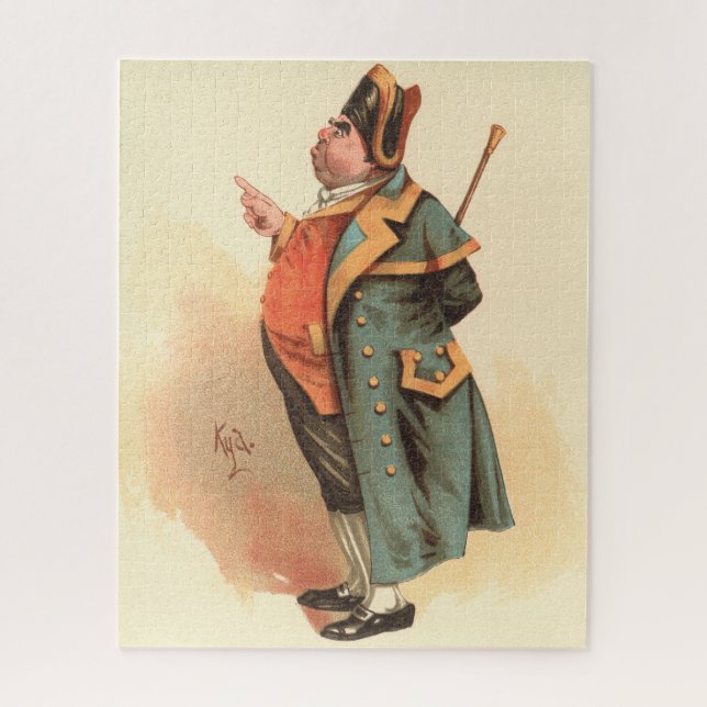 Mr. Bumble by Kyd, Charles Dickens' Oliver Twist Jigsaw Puzzle (Vertical)