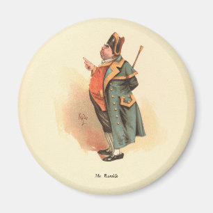Mr. Bumble by Kyd, Charles Dickens' Oliver Twist Magnet