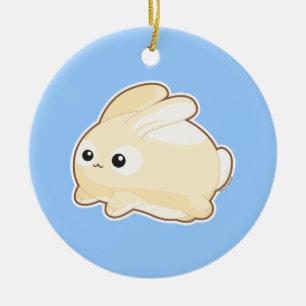 Mr. Bunny Ceramic Tree Decoration