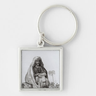 Mr Caillie  Meditating Key Ring