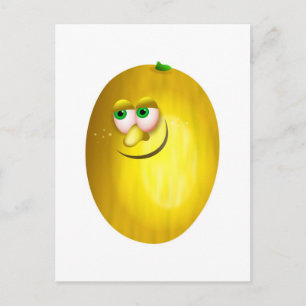 Mr Canary Melon Postcard