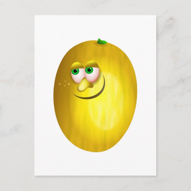 Mr Canary Melon Postcard (Front)