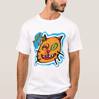 Mr Cat by Eli - White T T-Shirt