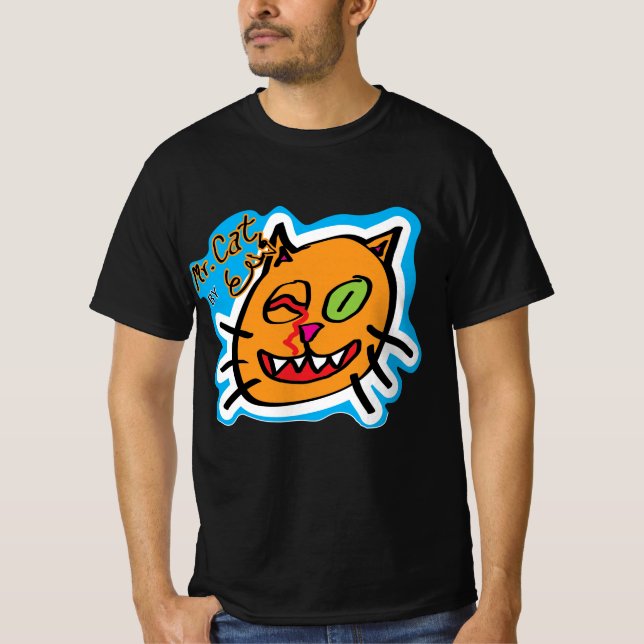 Mr Cat - Launch T Shirt - 100 Available (Front)