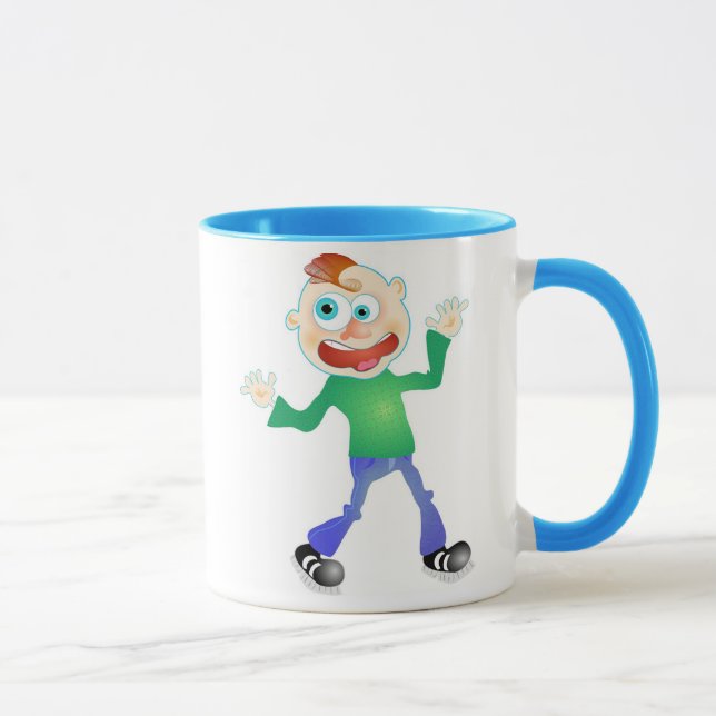 Mr Chat Mug (Right)