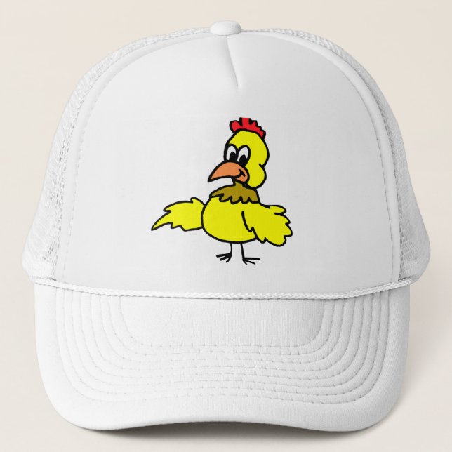 Mr Chicken Trucker Hat (Front)
