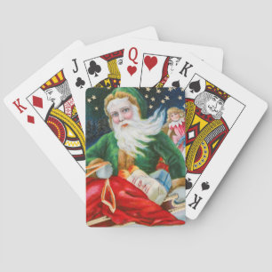 Mr Christmas   Vintage Santa Claus Playing Cards
